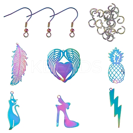 DIY Earring Making DIY-AR0001-08M-1