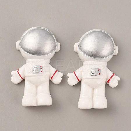 Space Theme Opaque Resin Cabochons RESI-WH0029-23D-05-1
