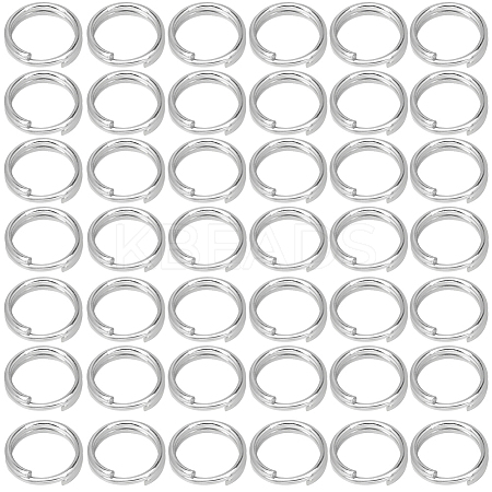 500Pcs 304 Stainless Steel Split Rings STAS-SP0001-66E-1