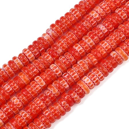 Handemade Millefiori Lampwork Beads LAMP-D009-01A-04-1