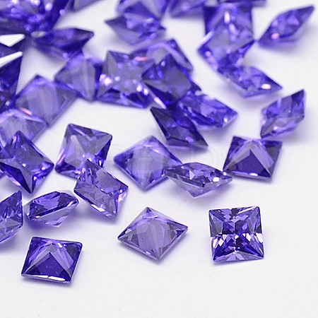 Cubic Zirconia Cabochons LS-X-ZIRC-M004-7x7mm-004-1