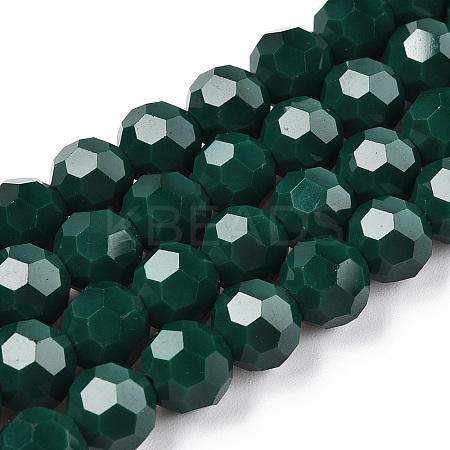 Opaque Glass Beads Stands EGLA-A035-P8mm-D23-1