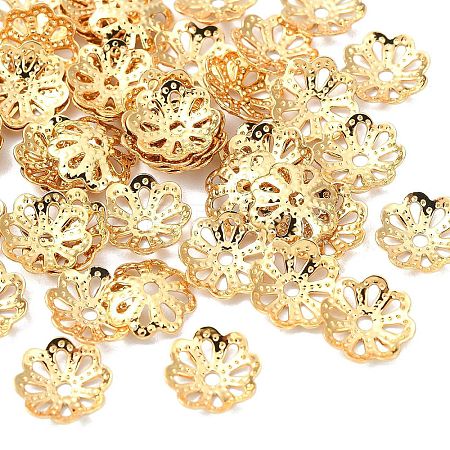 SHEGRACE Brass Beads Caps XGRPCU821-284G-1