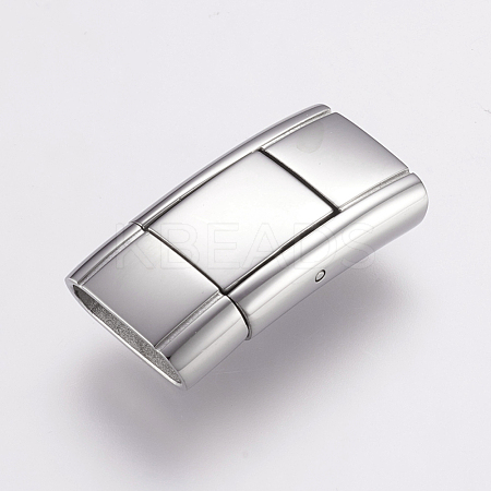 Tarnish Resistant 304 Stainless Steel Bayonet Clasps STAS-E144-141P-1