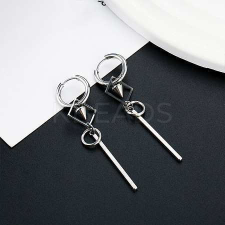 304 Stainless Steel Hoop Earrings FS-WG93B8B-05-1