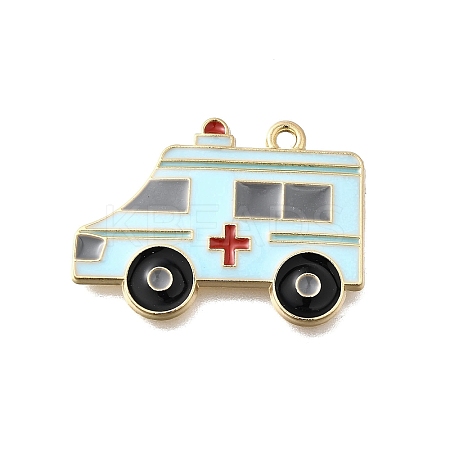 Medical Theme Alloy Enamel Pendants LS-FIND-G090-02G-02-1