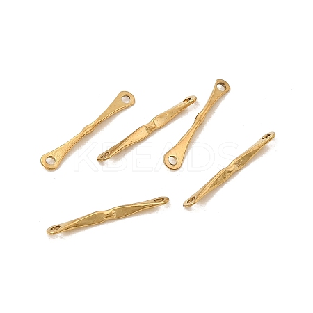304 Stainless Steel Flat Bar Links Connector Charms STAS-A134-01I-G-1