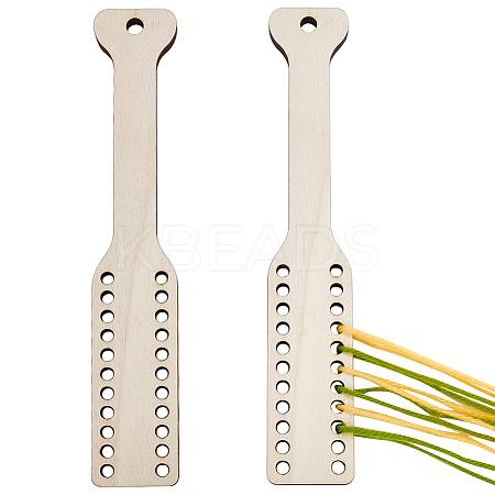 Wood Warping Paddle for Weaving TOOL-WH0518-63-1