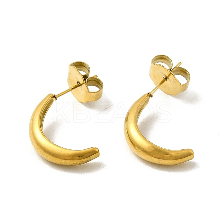 304 Stainless Steel Stud Earing for Women Men STAS-P319-34G-1