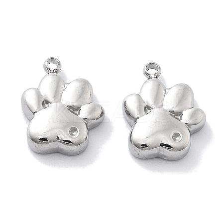 Anti-Tarnish 304 Stainless Steel Charms STAS-R130-16P-1