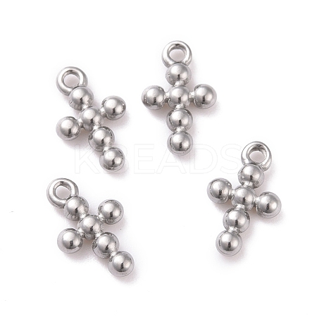 Non-Tarnish 304 Stainless Steel Charms X-STAS-D185-01P-1