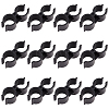 Plastic Double Pipe Clamps LS-FIND-WH0036-40-1