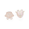 6-Petal Imitation Jelly Acrylic Bead Caps LS-X-JACR-T002-02D-2