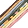 Handmade Porcelain Imitation Lava Rock Beads Strands PORC-A029-02-1