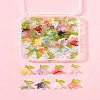 50Pcs Transparent Acrylic Pendants PALLOY-FS00043-02-8