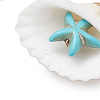 Summer Beach Natural Shell Pendants PALLOY-JF02648-02-3
