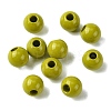 Spray Painted 202 Stainless Steel Beads STAS-Q321-A-01-2