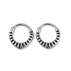 316 Surgical Stainless Steel Hoop Earrings EJEW-G416-29AS-4