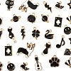 40Pcs 20 Styles Alloy Enamel Charms ENAM-FS0003-38B-3