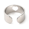 Non-Tarnish 201 Stainless Steel Ring RJEW-E063-05P-3