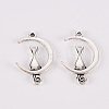 Tibetan Style Alloy Pendants LS-TIBE-N010-45AS-RS-1