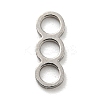 Non-Tarnish 304 Stainless Steel Connector Charms STAS-G318-06P-1