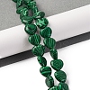 Synthetic Malachite Beads Strands G-I372-A16-01-2