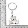 Mother's Day Alloy Enamel Keychains KEYC-P020-A01-3