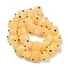 Handmade Transparent Glass Beads GLAA-N0028-01F-2
