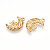 304 Stainless Steel Pendant Rhinestone Setting STAS-N109-74G-2