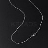 2mm Rack Plating Brass Satellite Chain Necklaces for Women Men MAK-L044-33P-3