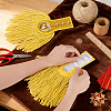Polyester Tassel Epaulettes AJEW-WH0481-519A-01-3