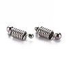 Tarnish Resistant 304 Stainless Steel Coil Cord Ends STAS-T052-37P-2
