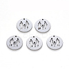 Non-Tarnish 304 Stainless Steel Pendants LS-STAS-N092-34-1