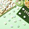 Mini Opaque Resin Cabochons RESI-CJC0011-74-5