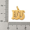 Ion Plating(IP) 304 Stainless Steel Charms STAS-I010-01G-W-3