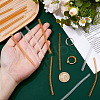 32Pcs 8 Styles Plastic Ring Adjusting Spiral Coil FIND-DC0007-63-3