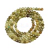 Natural Green Garnet Beads Strands G-B181-A01-3mm-3