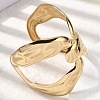 304 Stainless Steel Open Cuff Bangles for Women BJEW-K264-03G-3