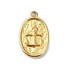 Ion Plating(IP) 304 Stainless Steel Pendants STAS-B058-03G-02-1