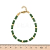 304 Stainless Steel Beaded Bracelets for Women BJEW-M056-08G-03-3