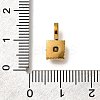 Ion Plating(IP) 304 Stainless Steel Rhinestone Pendants STAS-A104-14G-01-3