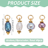 40Pcs 4 Styles Natural Cultured Freshwater Pearl Pendant PALLOY-WR00023-2