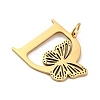 Ion Plating(IP) 201 Stainless Steel Pendants STAS-N103-184G-D-2