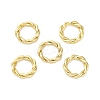 Brass Linking Rings KK-U042-01G-02-1