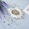  Jewelry 90Pcs 9 Style 304 Stainless Steel Charms STAS-PJ0001-41-7