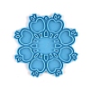 DIY Christmas Snowflake Pendant Food Grade Silicone Molds XMAS-PW0001-011G-2