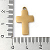 Ion Plating(IP) 304 Stainless Steel Pendants STAS-D025-02G-02-3
