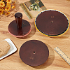 Wood Mushroom Anvil Set TOOL-WH0155-104-5