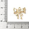 Brass Micro Pave Cubic Zirconia Pendants KK-S531-08G-A-3